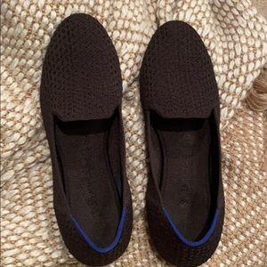 Rothy’s Black honeycomb loafers